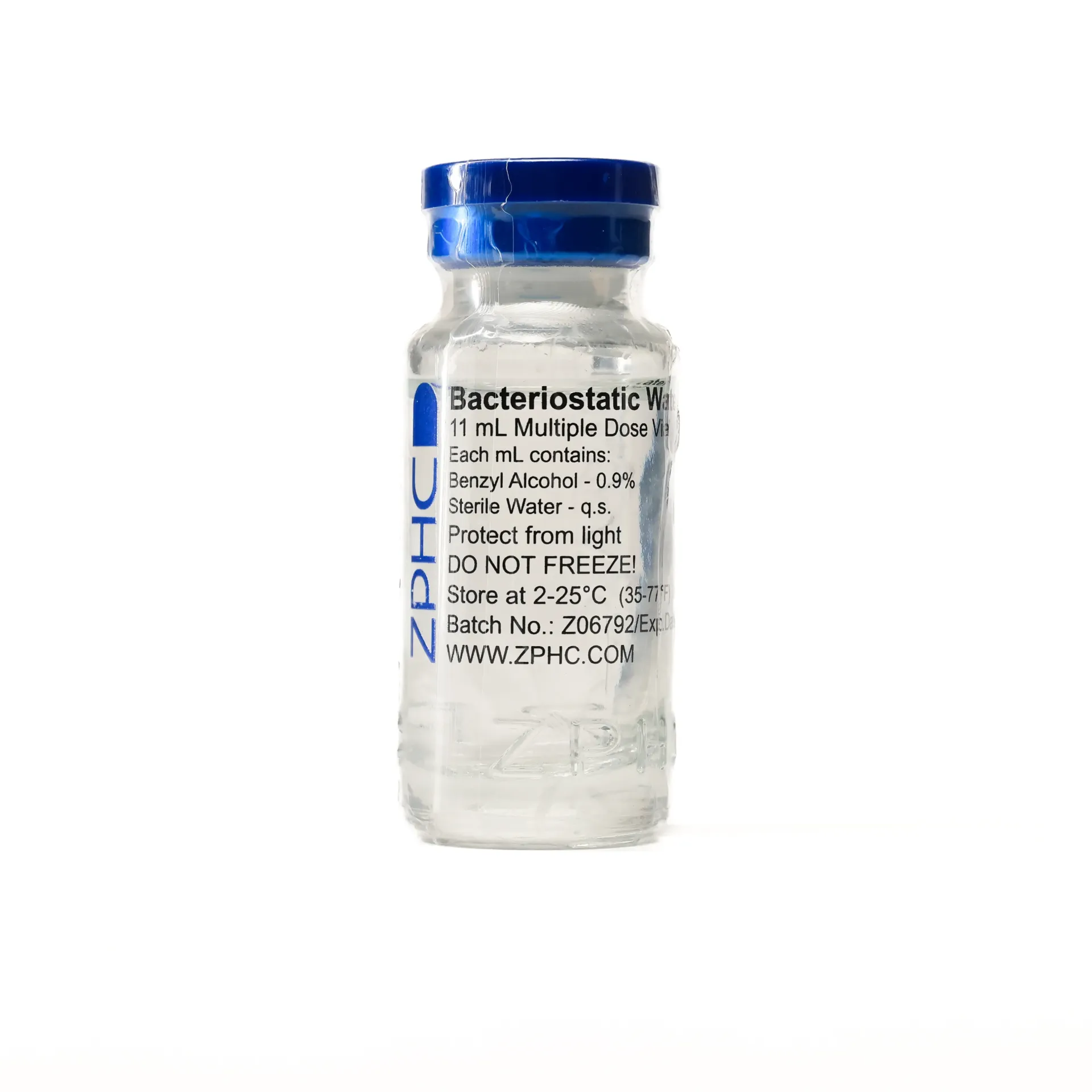 [002070044] ZBHC Bacteriostatic  Water  - Benzyl Alcohol - 0.9% / VIAL - 11 ML VIAL - ZPHC PHARMA