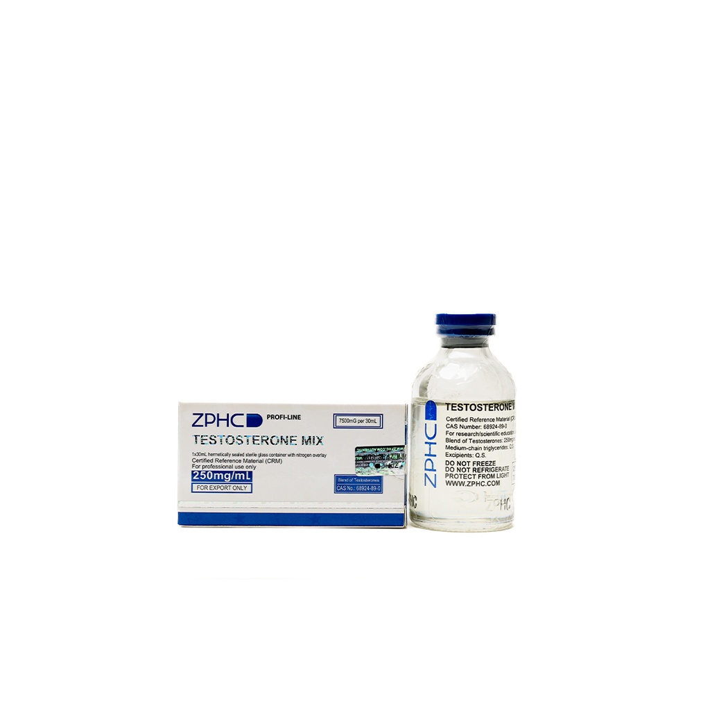 [002040058] Testosterone MIX 250 - Testosterone Blend   - 250 MG/ML - 30 ML VIAL - ZPHC PHARMA