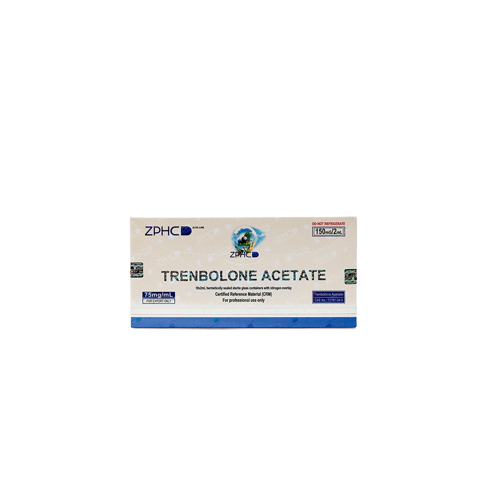 [002020081] Trenbolone Acetate  - 75 MG/ML - 10 X 2 ML AMPULE - ZPHC PHARMA