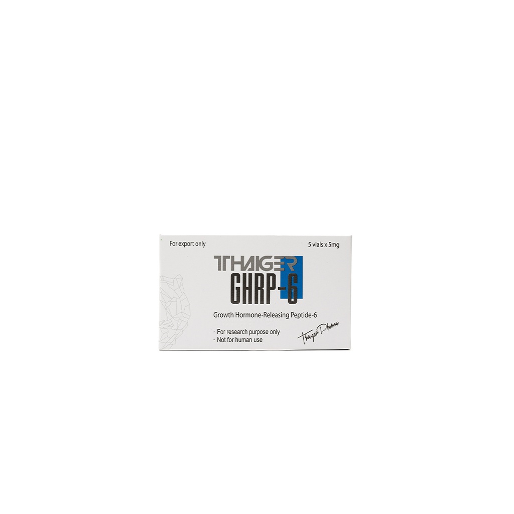 [003120034] GHRP6  - (2-8 C) - 5 MG / VIAL - 5 VIALS - Thaiger Pharma