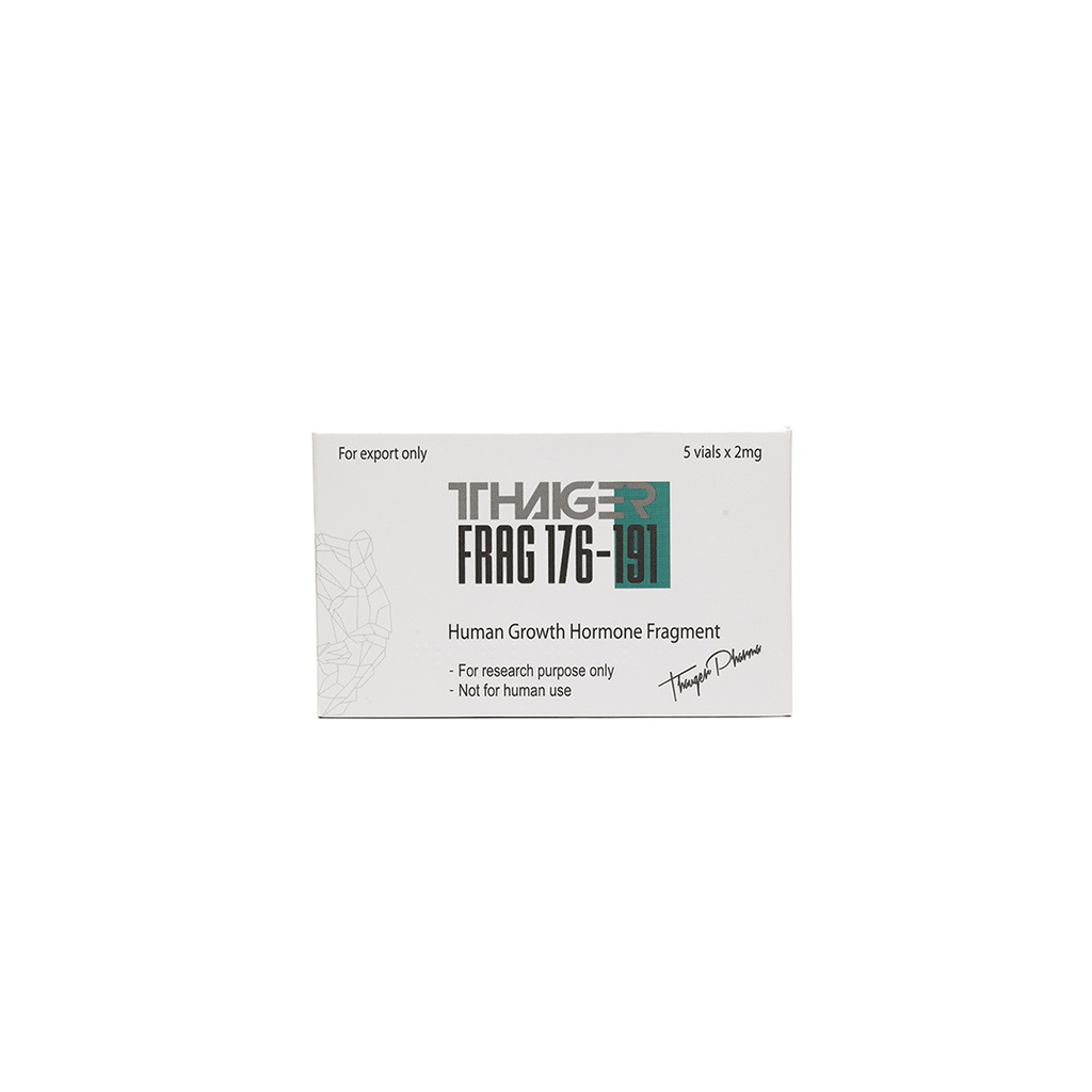 [003110046] H G H FRAGMENT - Human Growth Hormone 176-191 (2-8 C) - 2 MG / VIAL - 5 VIALS - Thaiger Pharma
