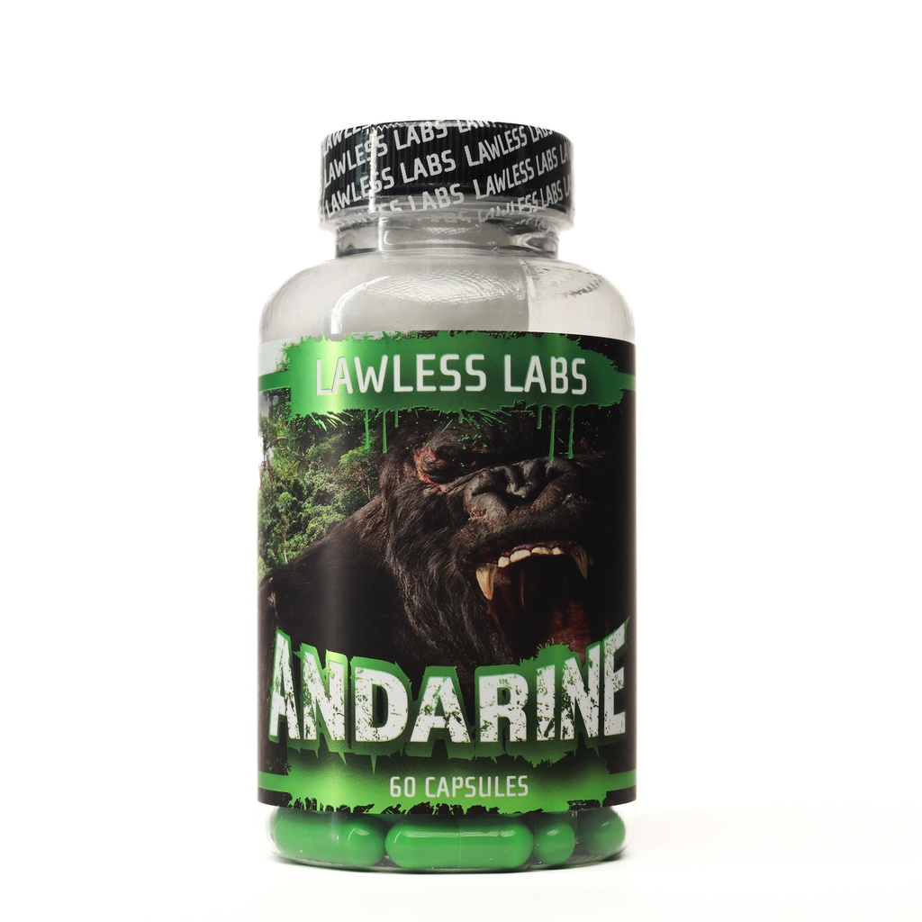 [015140014] Andarin s4 - Sarm s4 - 25 MG / pill - 60 CAPSULES Bottle - LAWLESS LABS