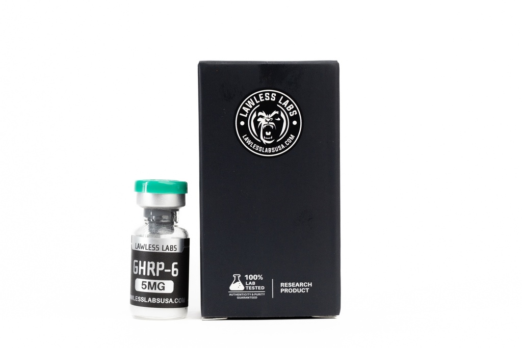 [015120022] GHRP-6 - (2-8 C) - 5 MG / VIAL - 1 VIAL - LAWLESS LABS