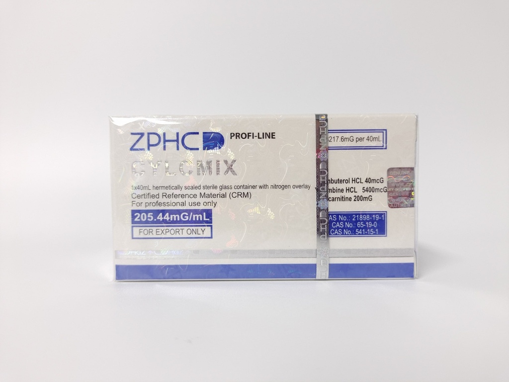 CLENBUTEROLE 40mcg  & YOHMBINE 5400mcg