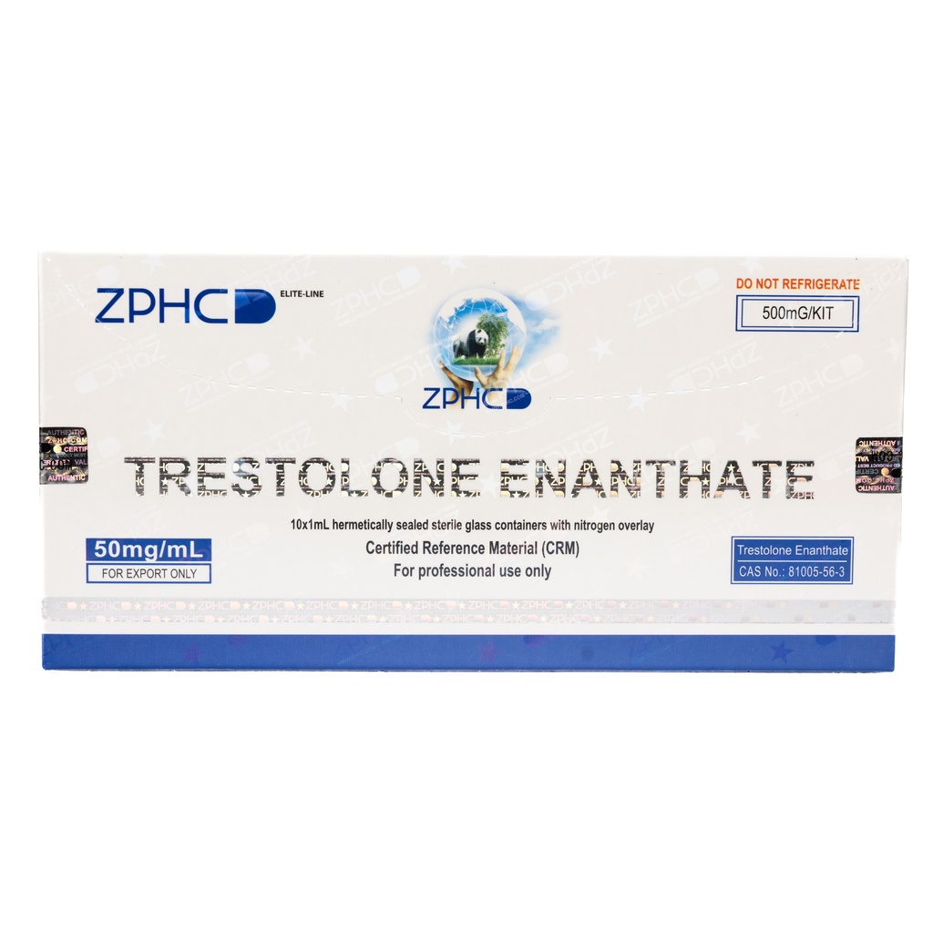 [002010178] TRESTOLONE ENANTHATE - Ment - 50 MG/ML - 10 X 1 ML AMPULE - ZPHC PHARMA