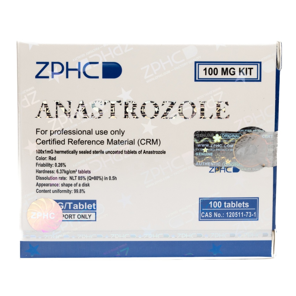 [002140184] Arimidex 1  - Anastrozole - 1 MG / pill  - 100 Tablets Blisters Box  - ZPHC PHARMA