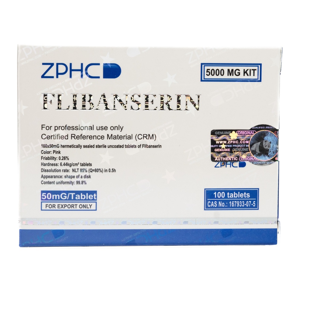 [002140207] FLIBANSERIN - 50 MG / pill - 100 Tablets Blisters Box  - ZPHC PHARMA